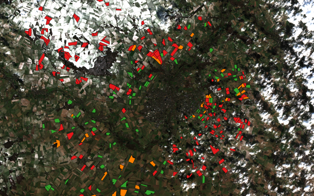 Gestion des nuages sur les images Sentinel 2